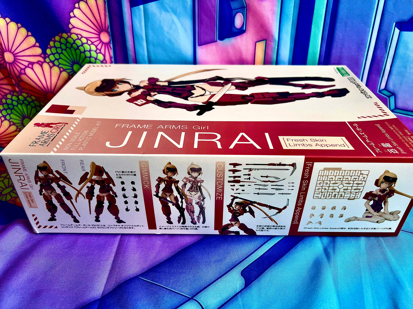 Model Kit - Frame Arms Girl - Jinrai Fresh Skin Limbs Append - Kotobukiya - Occasion Non assemblée