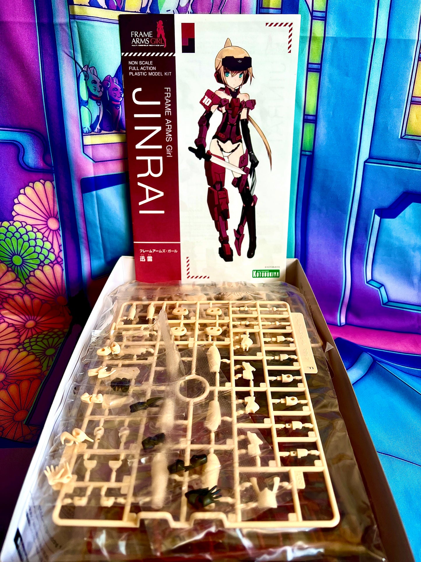 Model Kit - Frame Arms Girl - Jinrai Fresh Skin Limbs Append - Kotobukiya - Occasion Non assemblée