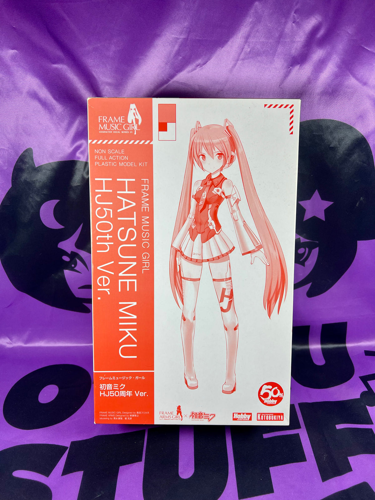 Model Kit - Hatsune Miku - HJ 50 Anniversary Special Ver. - Frame Music Girl - Kotobukiya [En Stock]