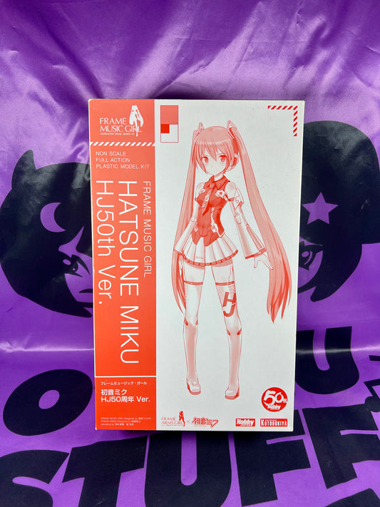 Model Kit - Hatsune Miku - HJ 50 Anniversary Special Ver. - Frame Music Girl - Kotobukiya [En Stock]
