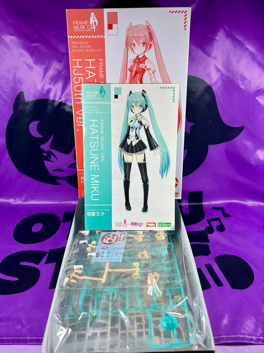 Model Kit - Hatsune Miku - HJ 50th Anniversary Special Ver. - Frame Music Girl - Kotobukiya [In Stock]