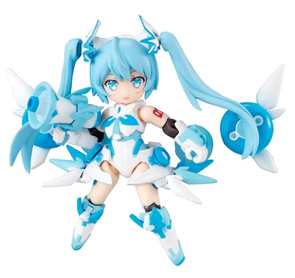 Model Kit Hatsune Miku - Snow Miku - Desktop Singer Vol.02 B-139[SN]s - MegaHouse - Comme neuf
