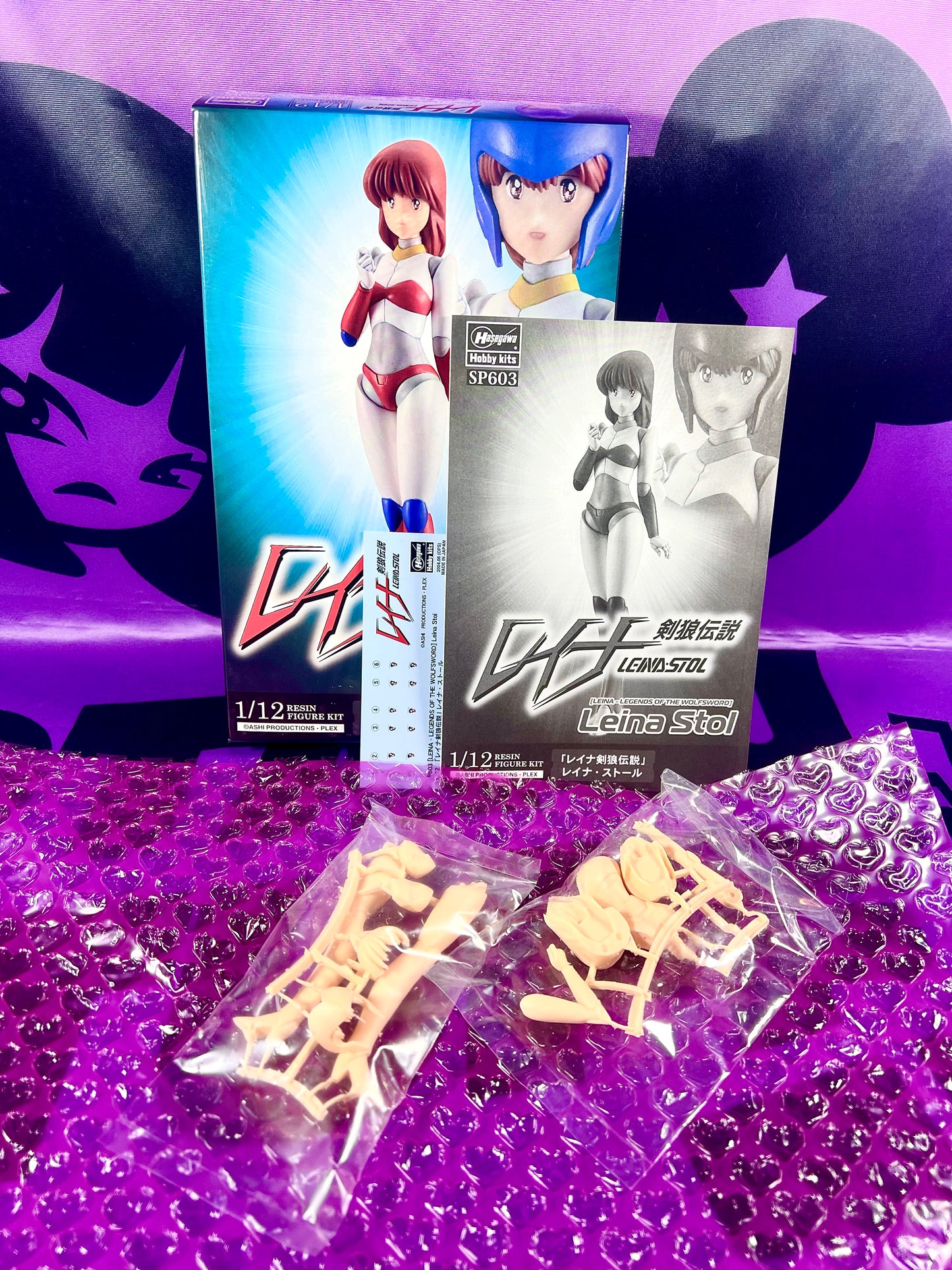 Model Kit - Leina Stol / The Legend of Wolf Blade - Hasegawa SP6 - 1/12 - Non assemblée