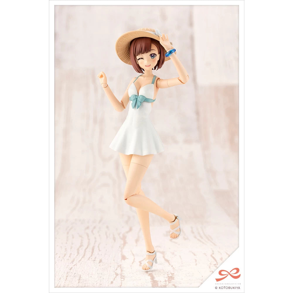 Model Kit - Sousai Shojo Teien - Takanashi Koyomi (Swimsuit) - Kotobukiya - Non assemblé