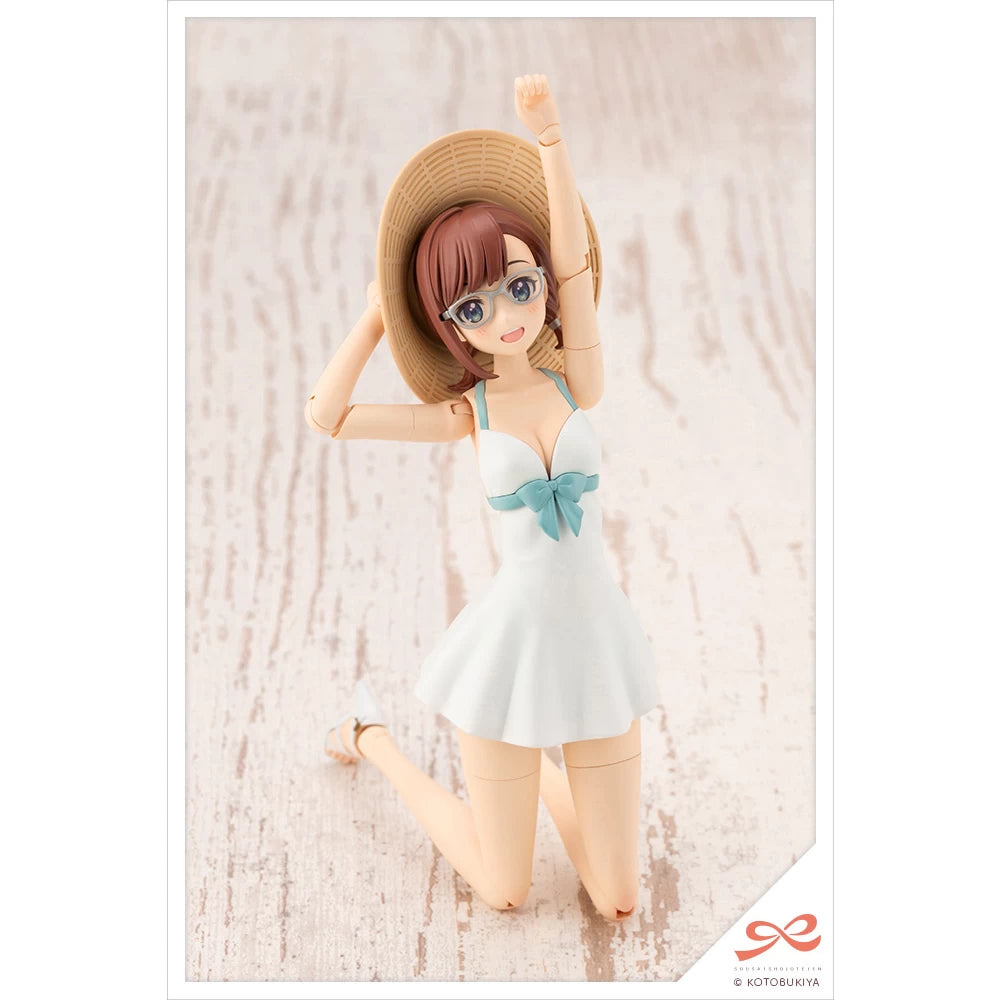 Model Kit - Sousai Shojo Teien - Takanashi Koyomi (Swimsuit) - Kotobukiya - Non assemblé