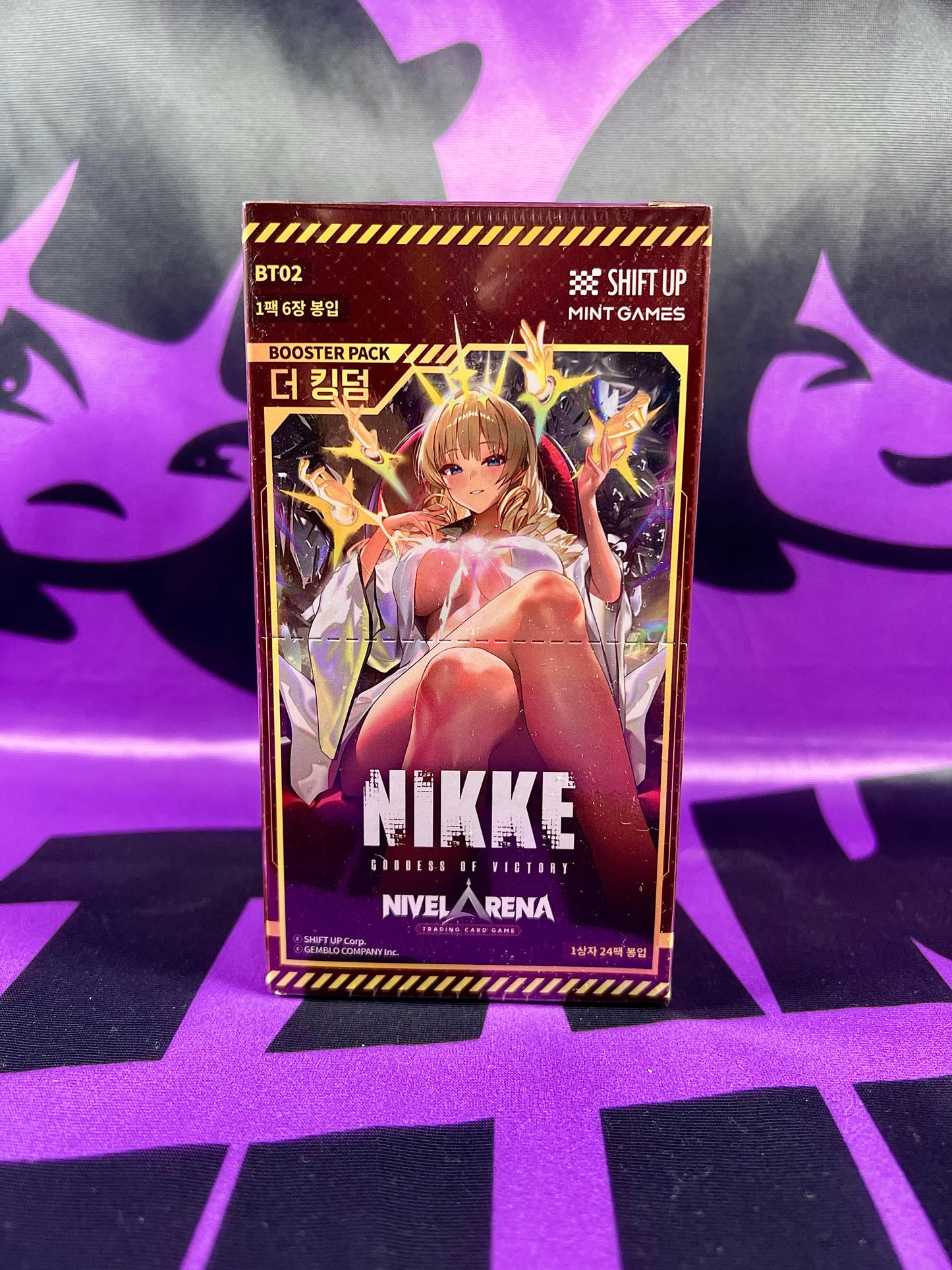 NIVEL ARENA - BT02 - NIKKE - The Kingdom - Booster Box (Version Coréenne) [En Stock]