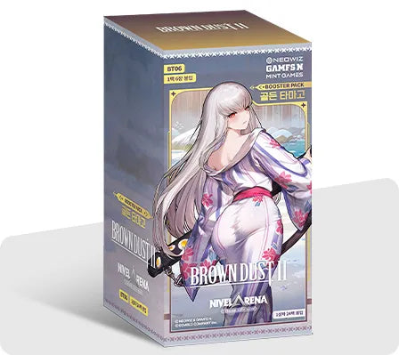 NIVEL ARENA - BT06 - Brown Dust 2 - Golden Tamago - Booster Box (Version Coréenne) [En Stock]