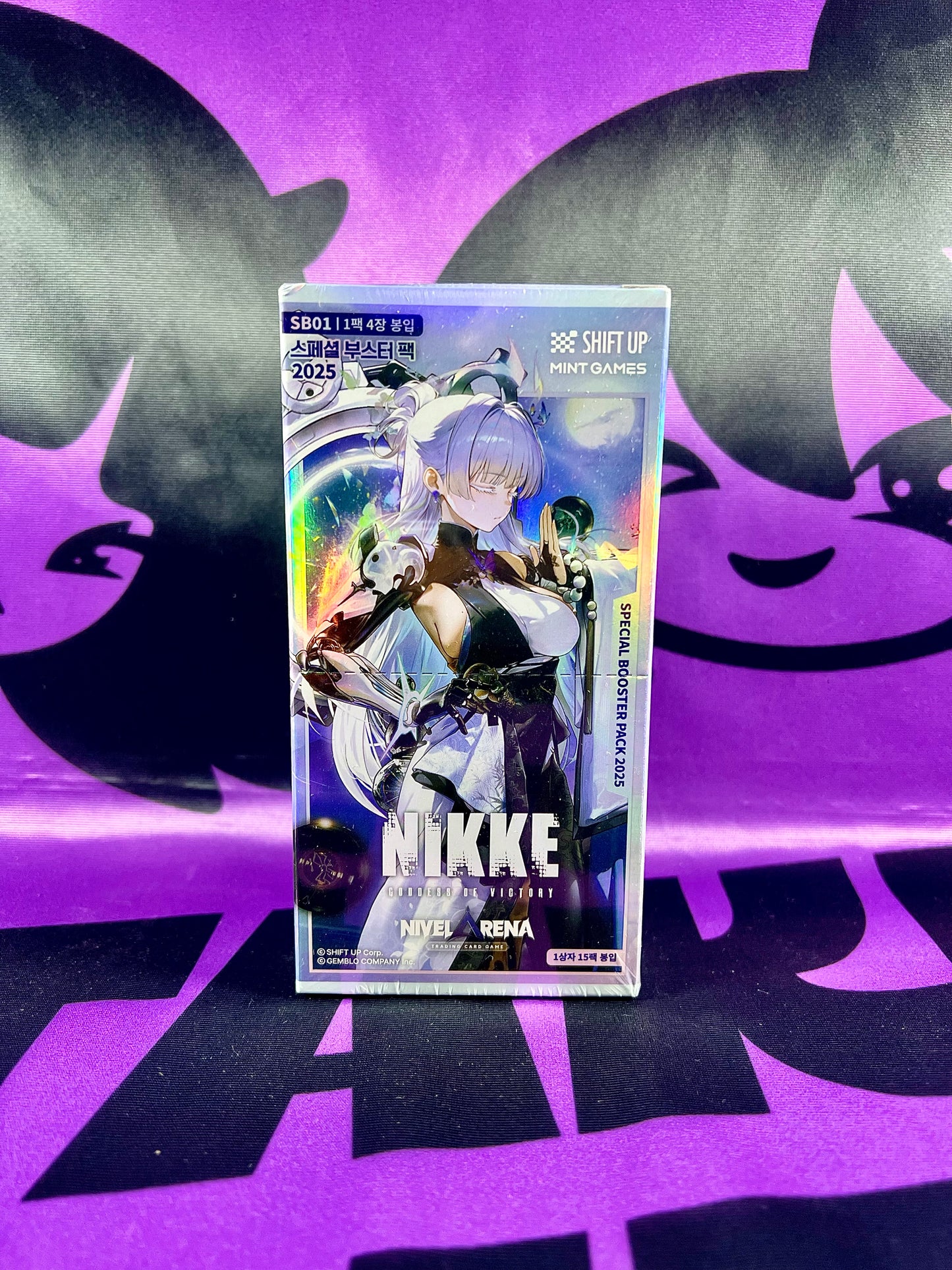 NIVEL ARENA - SB01 - NIKKE - Special Booster Pack 2025 - Booster Box (Version Coréenne) [En Stock]