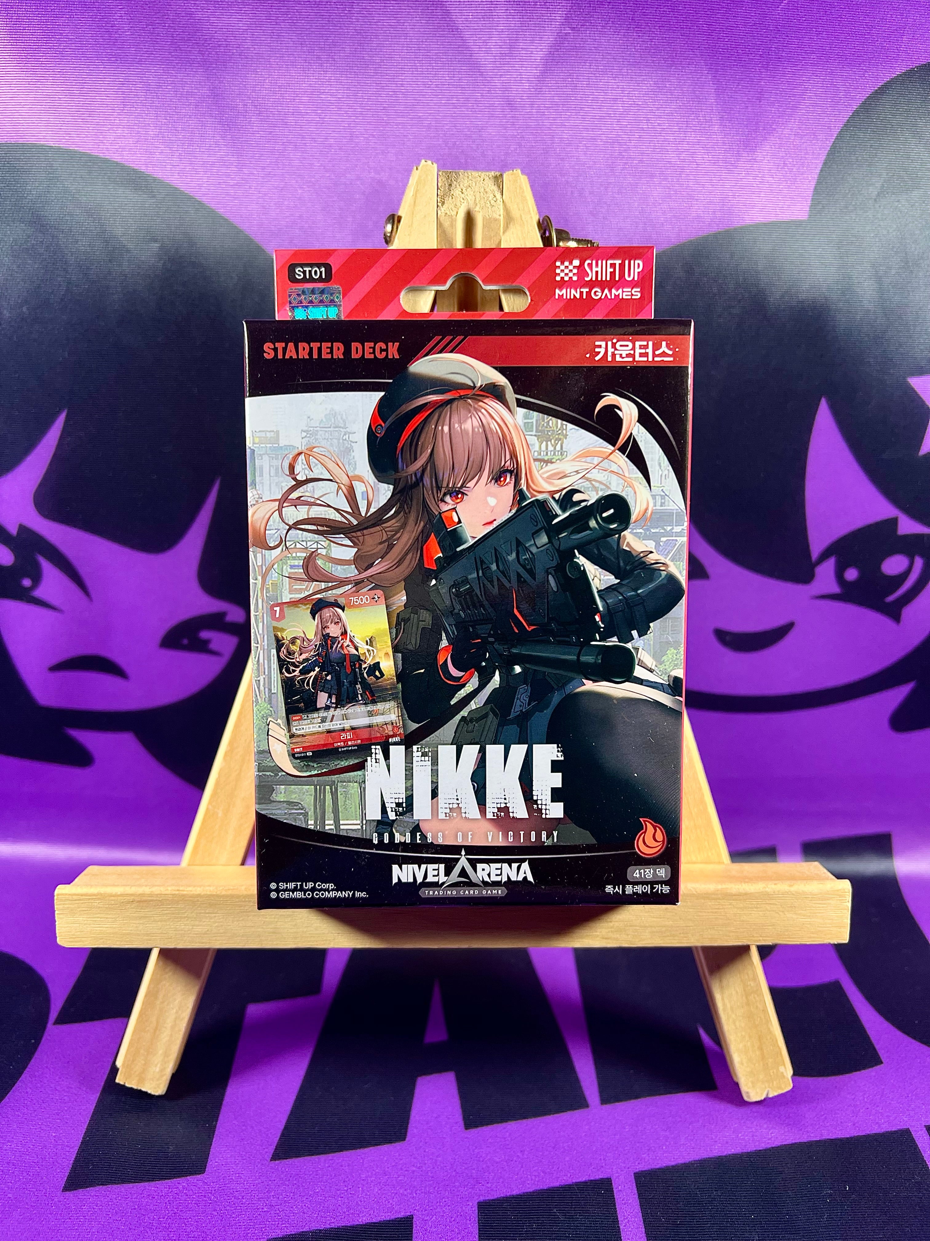 NIVEL ARENA - ST01 - NIKKE - Counters - Starter Deck (Korean