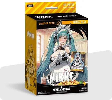 NIVEL ARENA - ST05 - NIKKE - Maid For You - Starter Deck (Version Coréenne) [En Stock]