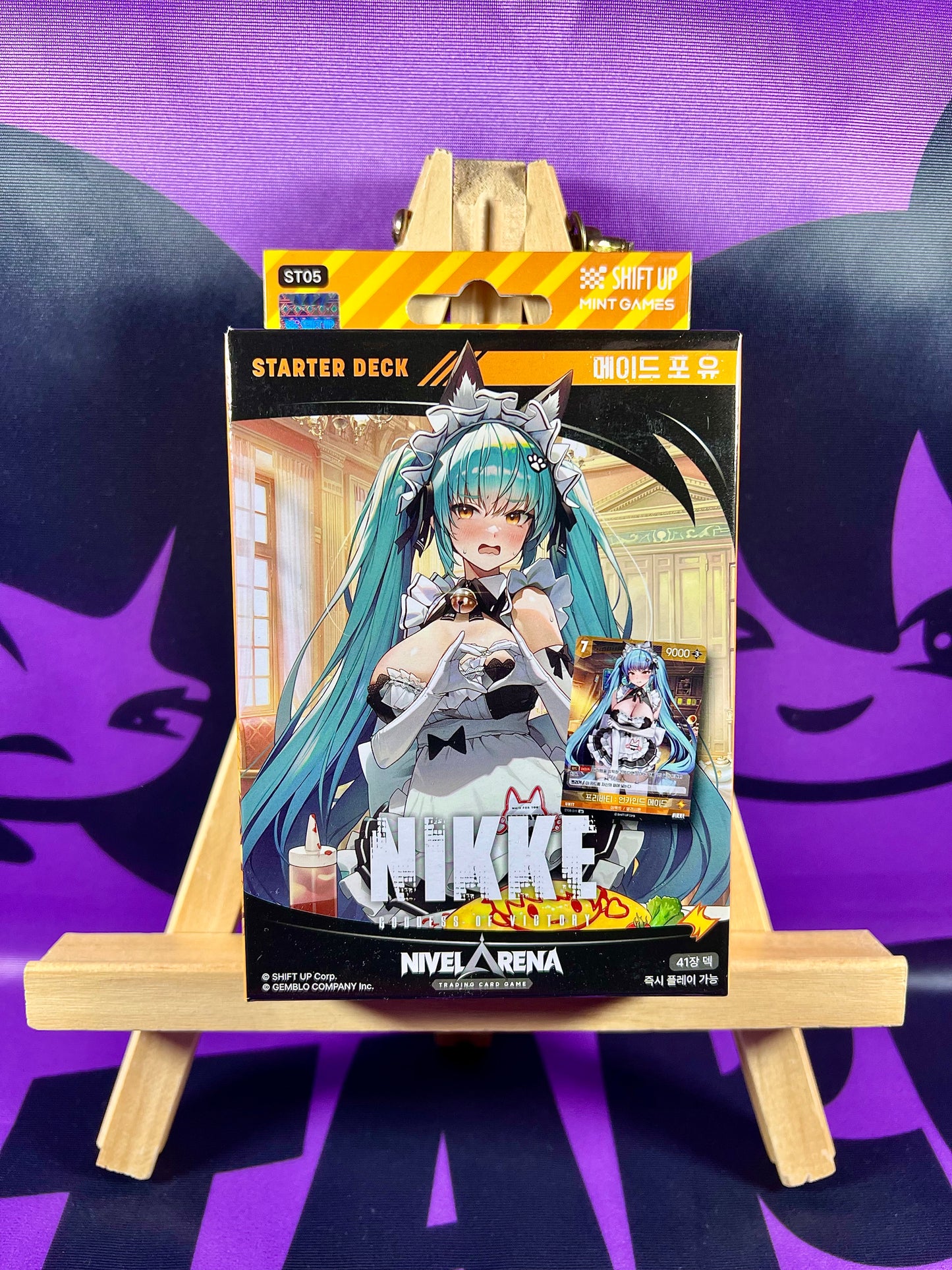 NIVEL ARENA - ST05 - NIKKE - Maid For You - Starter Deck (Version Coréenne) [En Stock]