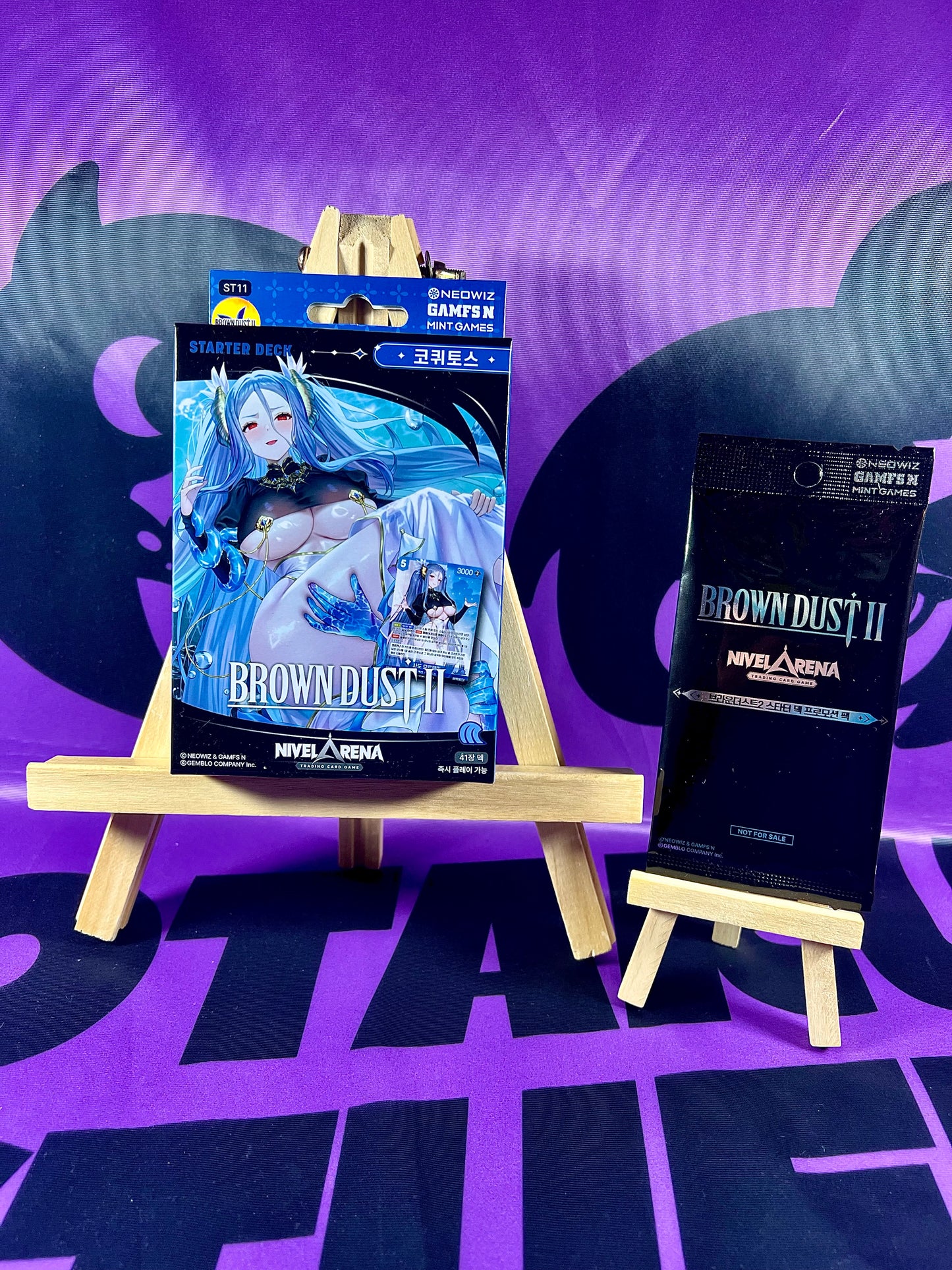 NIVEL ARENA - ST11 - Brown Dust 2 - Cocytus - Starter Deck + Booster Promo (Version Coréenne) [En Stock]