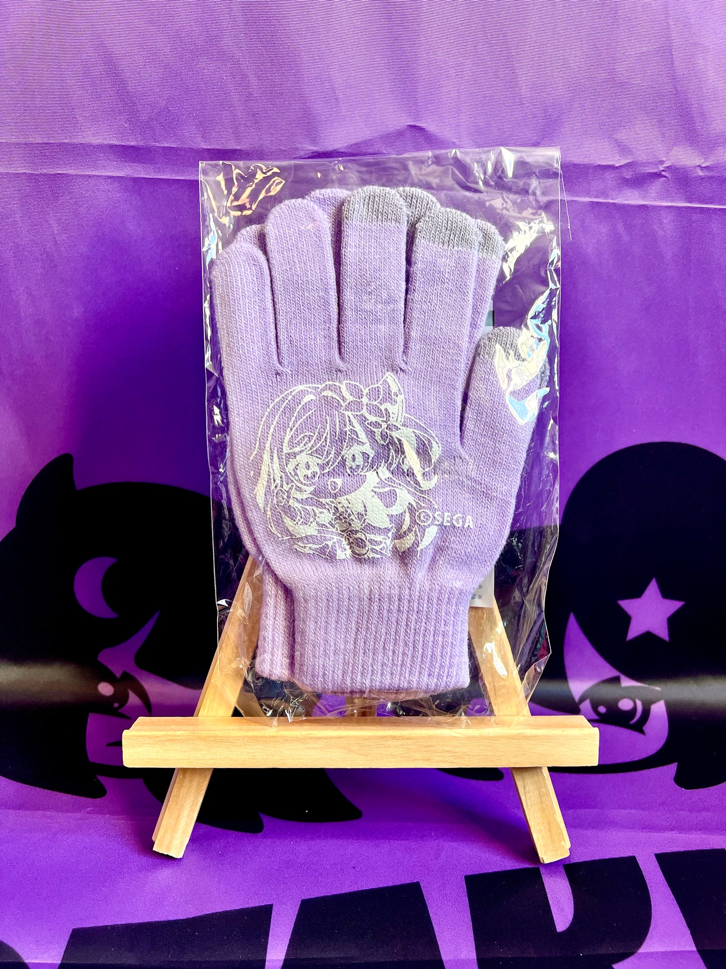 Gloves - Chunithm 10th Anniversary - Mikura Violet - Official - One Size