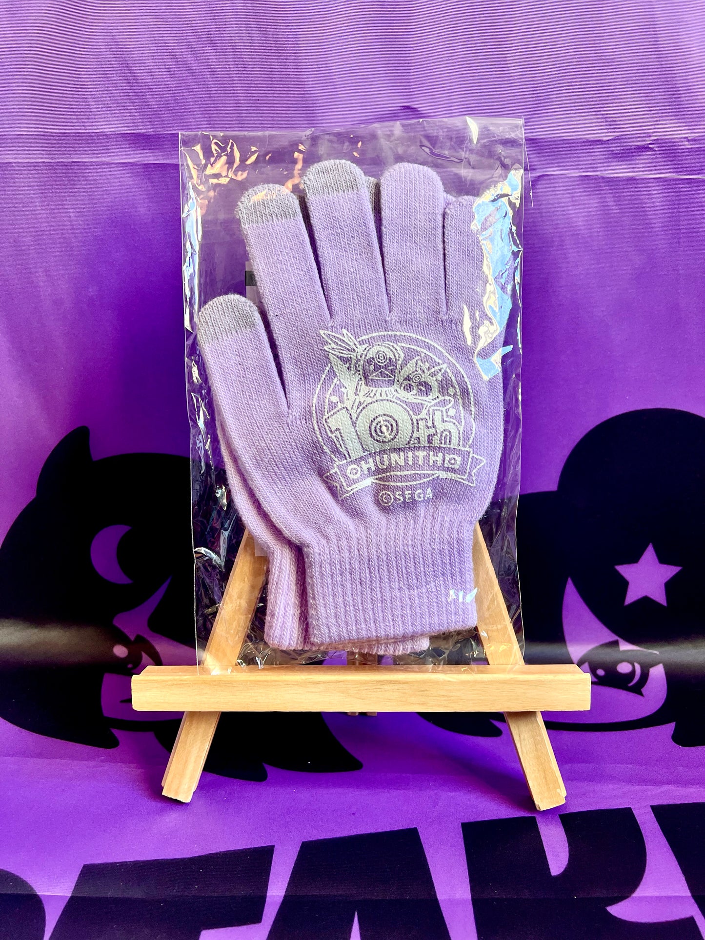 Gloves - Chunithm 10th Anniversary - Mikura Violet - Official - One Size