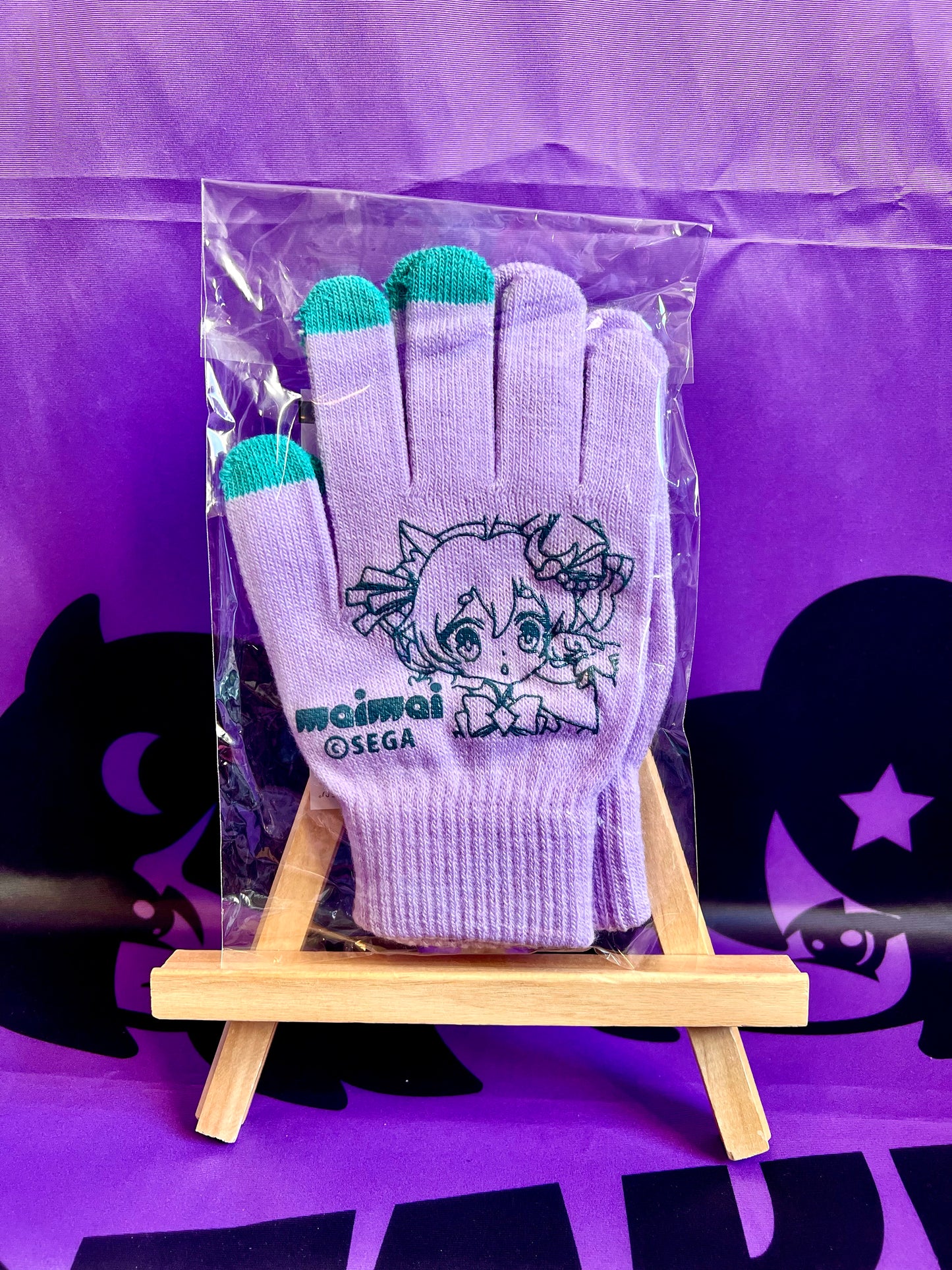 Gloves - Chunithm Ongeki Maimai - Purple - Official - One Size