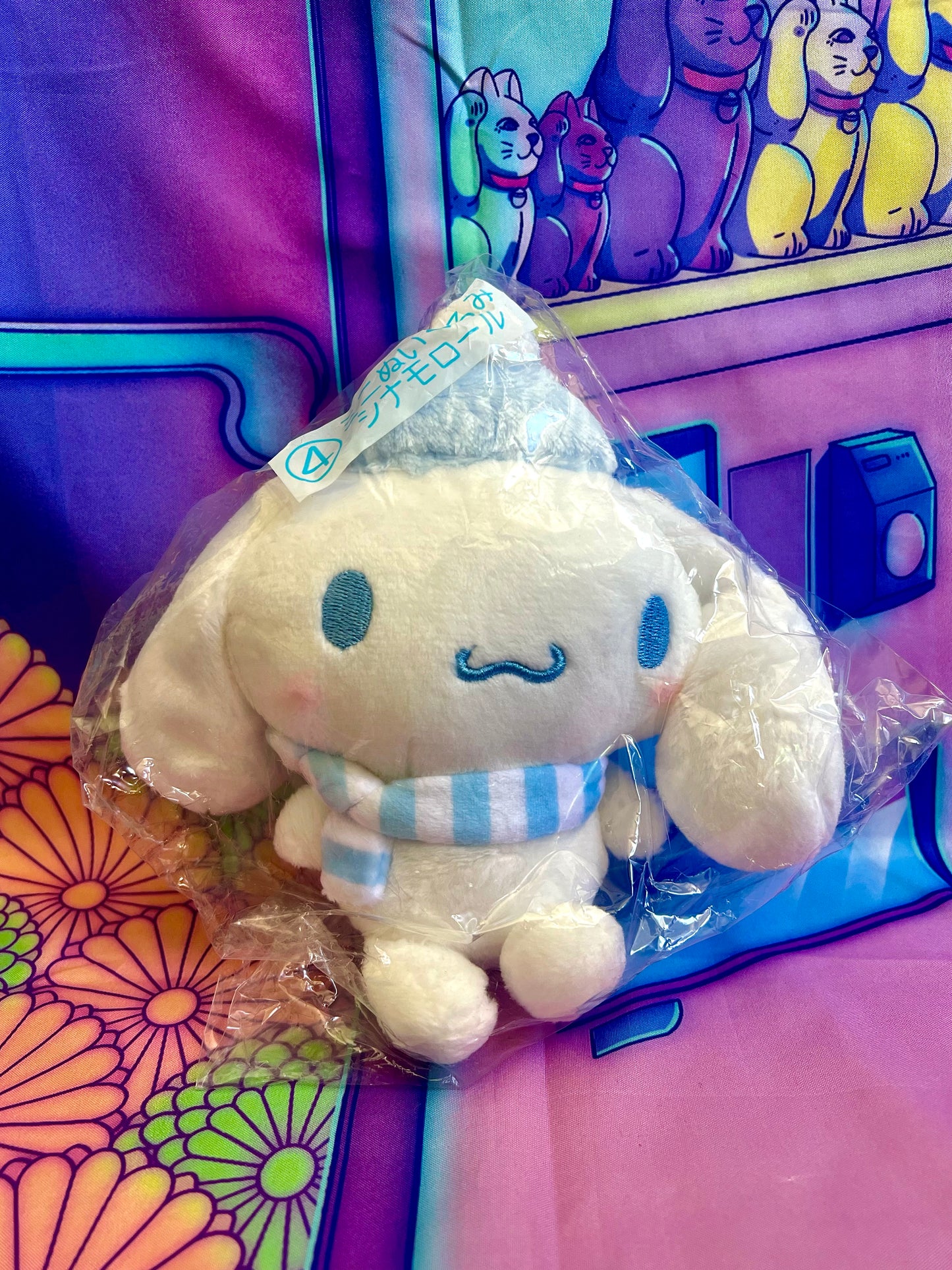 Plush - Cinnamoroll Winter - Sanrio Atari Kuji 4