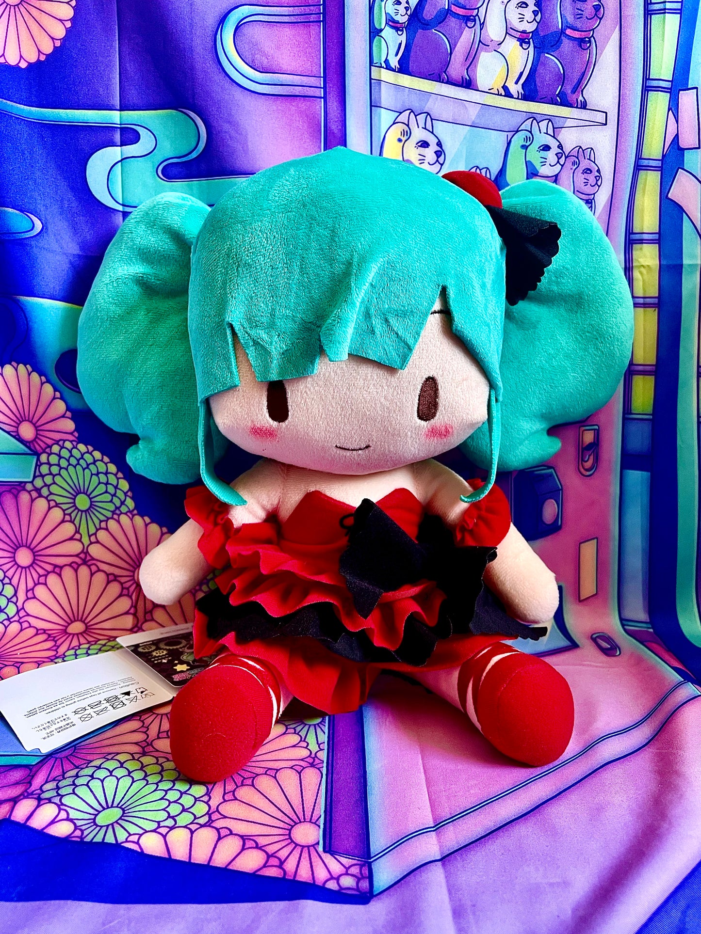 Peluche Fuwa - Hatsune Miku - Project Diva Mega39 - Etoile  - 30cm - Sega