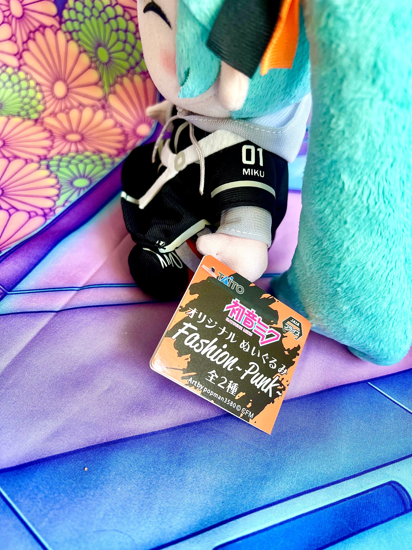 Peluche - Hatsune Miku - Fashion Punk Wink - Taito - 19cm - Neuve