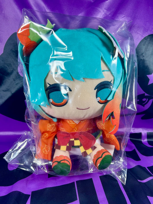 Peluche - Hatsune Miku - Flower Fairy Winter Cherry Big Kyurumaru - 29cm [En Stock]