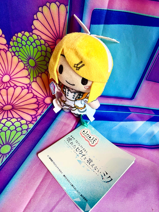 Plush Keychain - Project Sekai Colorful Stage ft. Hatsune Miku Movie - Rin Kagamine - SEGA - 10cm