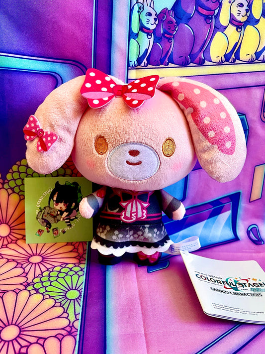 Peluche Nui - Project Sekai Colorful Stage ft. Hatsune Miku x Sanrio - Nightcord at 25 - Bonbonribbon x Mizuki - Sega - 15cm