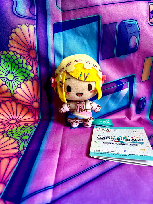 Peluche Nui Project Sekai Colorful Stage ft. Hatsune Miku x Sanrio - Rin Kagamine - Virtual Singer Vol.2 - SEGA - 10cm