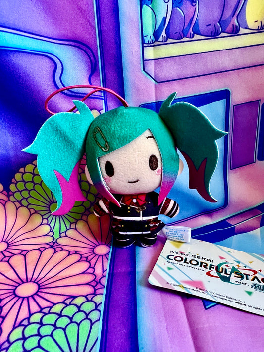 Peluche Nui - Project Sekai ft. Hatsune Miku - Miku - Leo Need - 1st edition (with string)