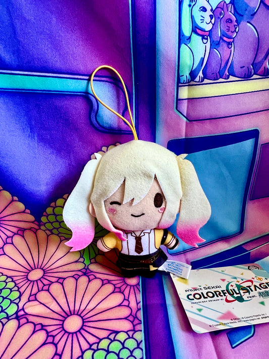 Peluche Nui - Project Sekai ft. Hatsune Miku - Saki Tenma - Leo Need - 1st edition (with string)