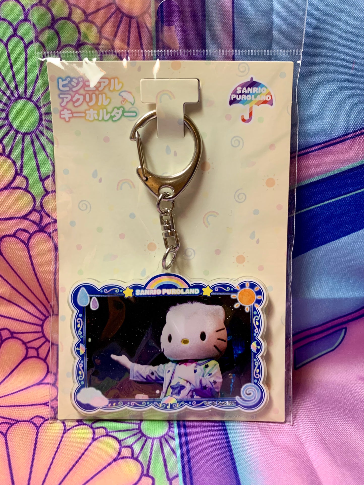 Porte clés acrylique / Acrylic keychain - Dear Daniel - Puroland - Sanrio - 7cm x 5cm - Neuf