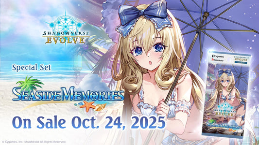 Shadowverse Evolve - Boîte de 6 Boosters - SP01 Seaside Memories (Version Anglaise) [Précommande]