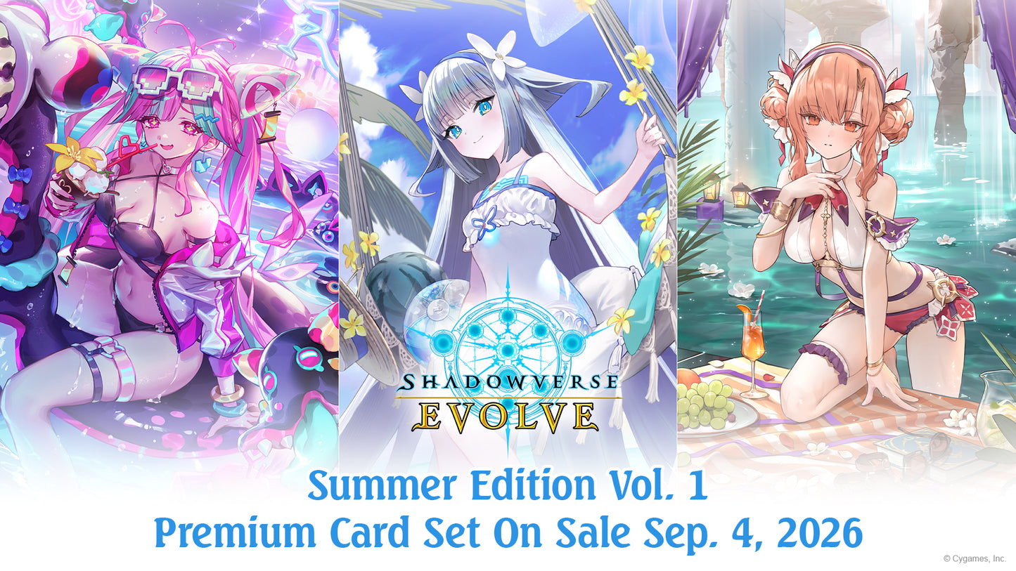 Shadowverse Evolve - Premium Card Set - Ensemble Summer Edition Vol.1 [Précommande]