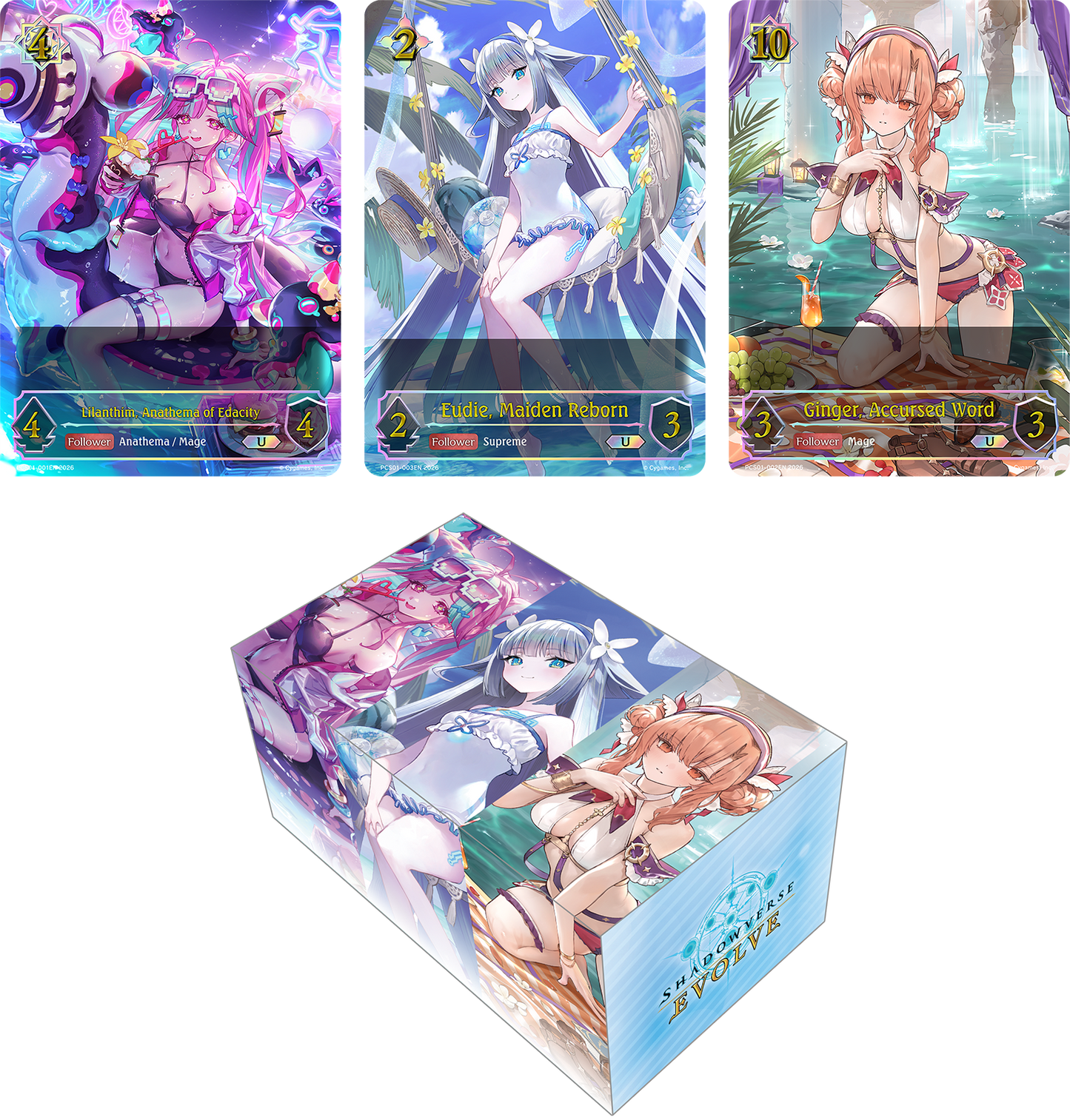 Shadowverse Evolve - Premium Card Set - Ensemble Summer Edition Vol.1 [Précommande]