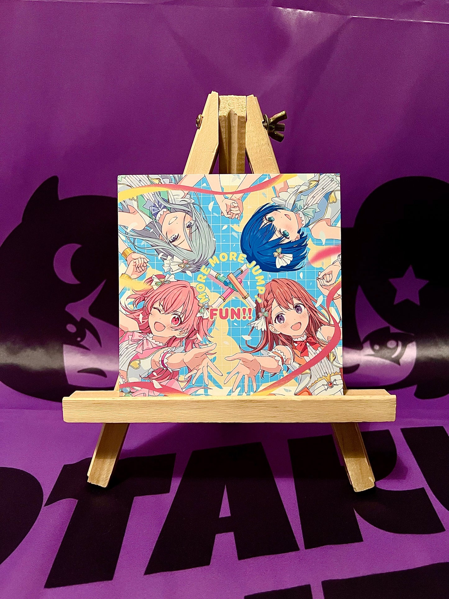 Single CD Music - Project Sekai Ft. Hatsune Miku Movie - More more Jump - Fun!! - Promo CD