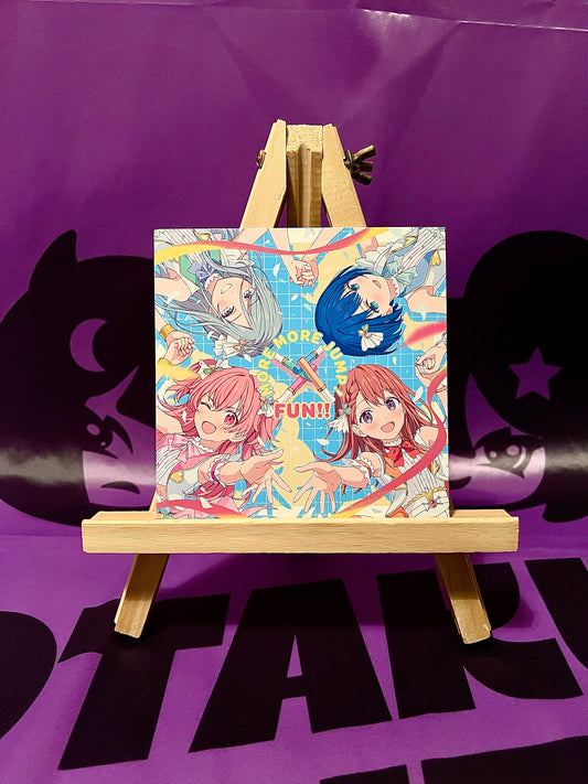Single CD Music - Project Sekai Ft. Hatsune Miku Movie - More more Jump - Fun!! - CD Promo