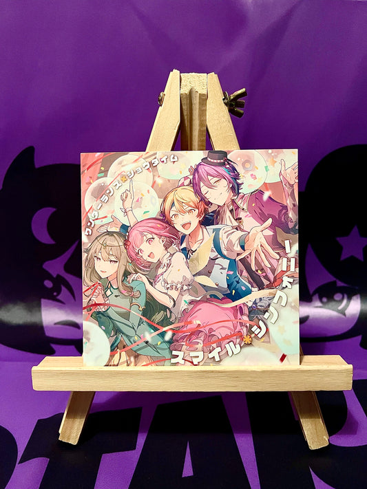 Single CD Music - Project Sekai Ft. Hatsune Miku Movie - Wonderlands x Showtime - Smile*Symphony - Promo CD