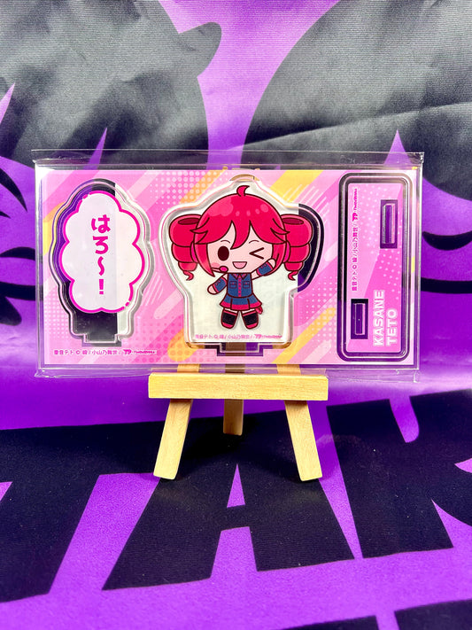 Support acrylique - Kasane Teto x Kiddy Land - A (Rose) [En Stock]