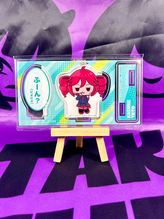 Support acrylique - Kasane Teto x Kiddy Land - B (Bleu) [En Stock]