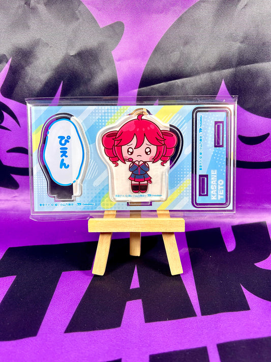 Support acrylique - Kasane Teto x Kiddy Land - C (Bleu) [En Stock]