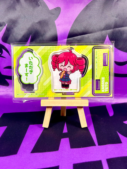 Support acrylique - Kasane Teto x Kiddy Land - F (Vert) [En Stock]