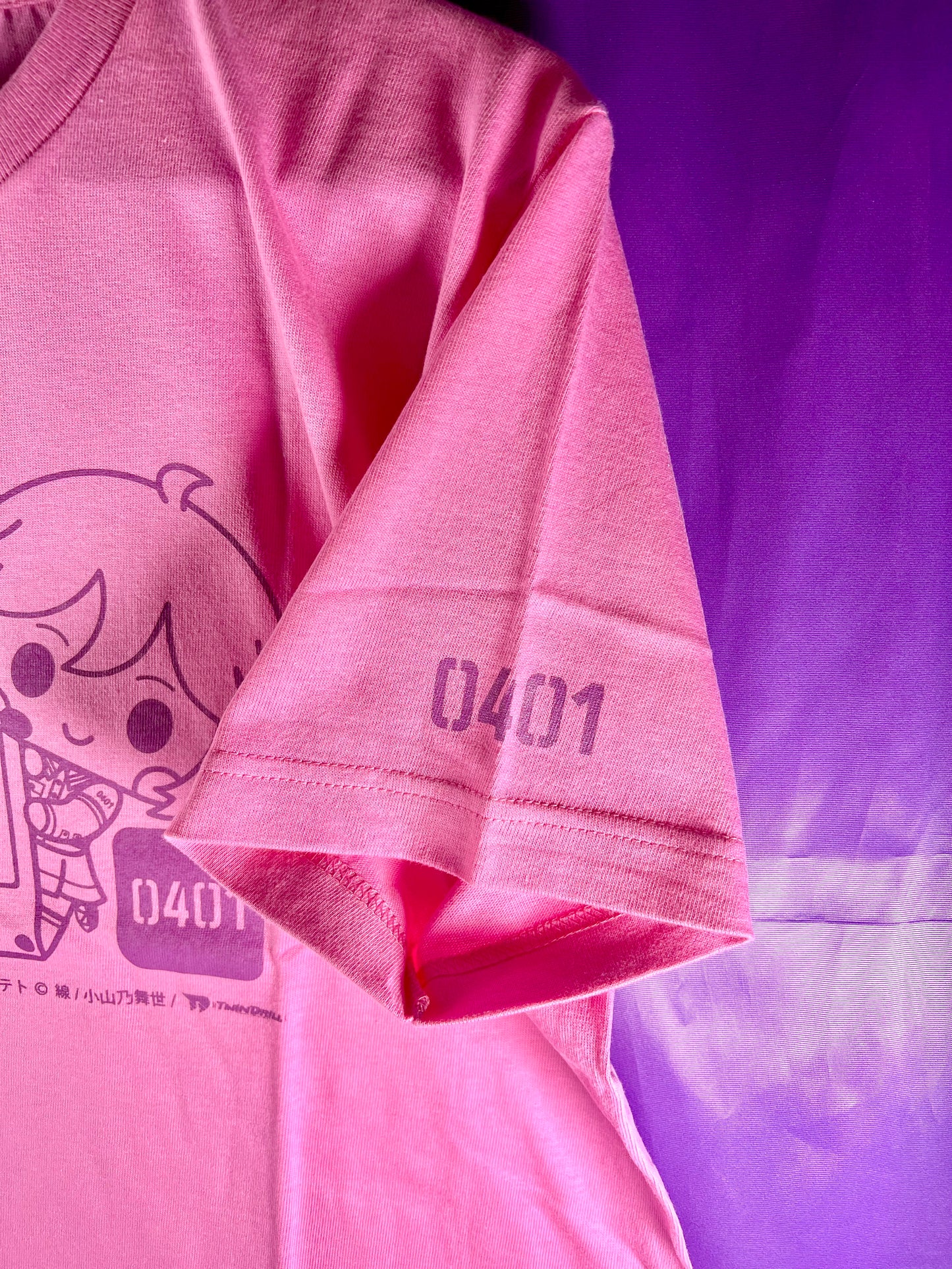 Tee-Shirt - Kasane Teto x Kiddy Land - Rose - Taille L [En Stock]