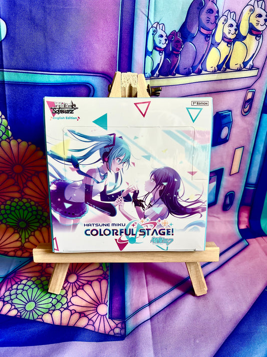 Weiss Schwarz - Hatsune Miku Project Sekai Colorful Stage - Boite de 12 Booster (Version en Anglais)