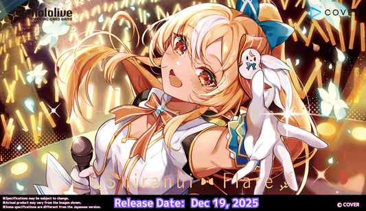 Hololive Official Card Game - Start Deck - hSD07e Yellow : Shiranui Flare (Version Anglaise) [Précommande]
