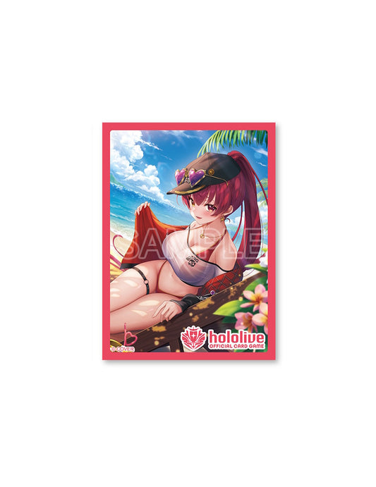 Hololive OCG Official Card Game - Protège-cartes / Sleeves - Houshou Marine 50 - hOCG [En stock]